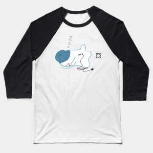 Little Ghost Electric Baseball T-Shirt